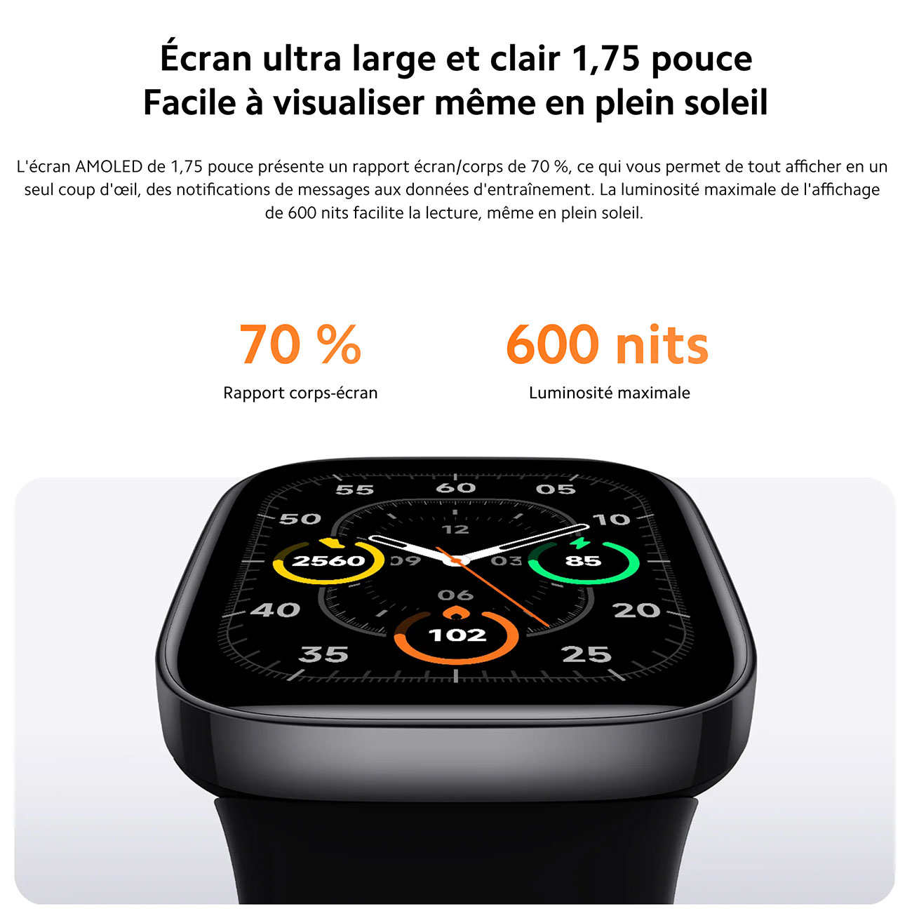 Montre Connectée XIAOMI Mi Watch / Noir
